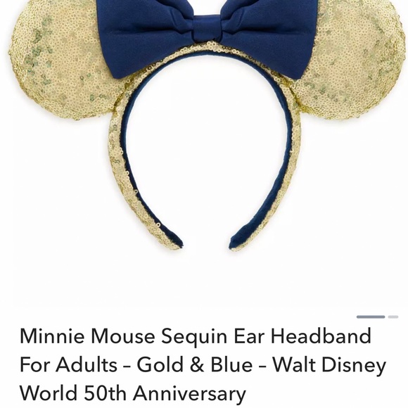 Minnie Mouse Sequin Headband- NWT - Picture 2 of 4